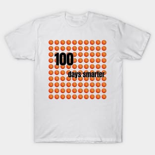 100 days smarter basketball T-Shirt